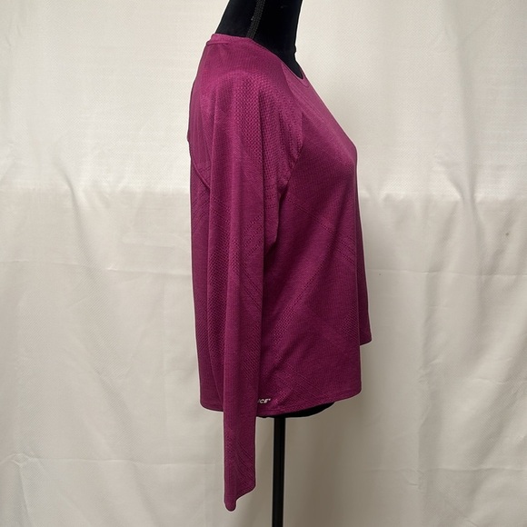 New Balance Athletic Women's Long Sleeve Top in Purple - Picture 4 of 7